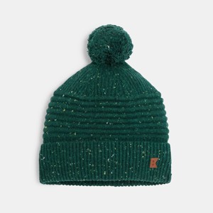 Bonnet en maille vert Garçon