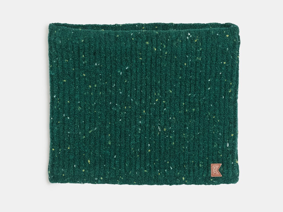 Snood en maille vert Garçon 2