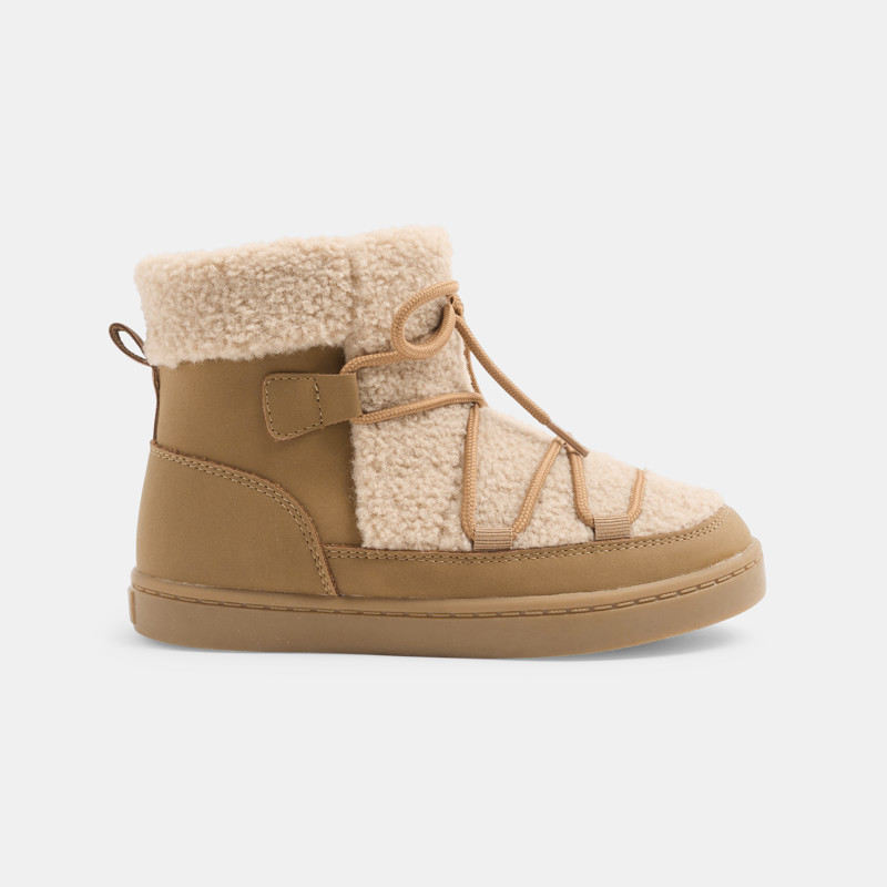 Schneestiefel mit Pelzbesatz unisex