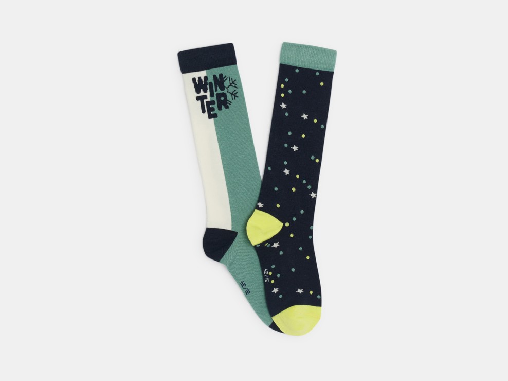 Lot de chaussettes Garçon bleues 1