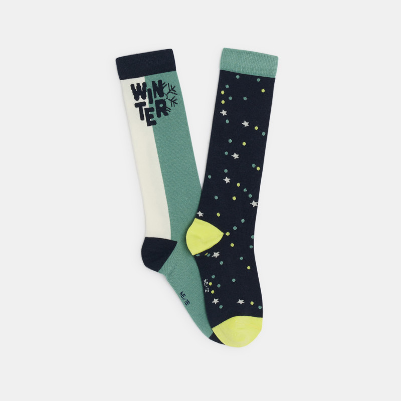 Set mit Jungensocken blau