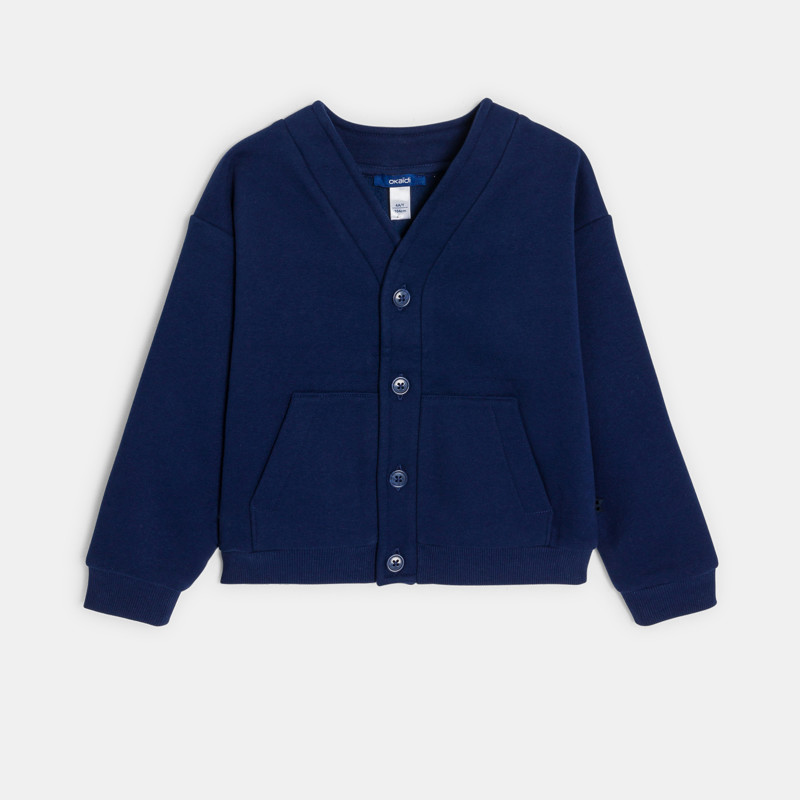 Strickjacke Jungen marineblau