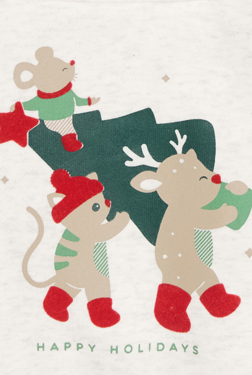 Bež pulover od upijajuće tkanine za dječake 2