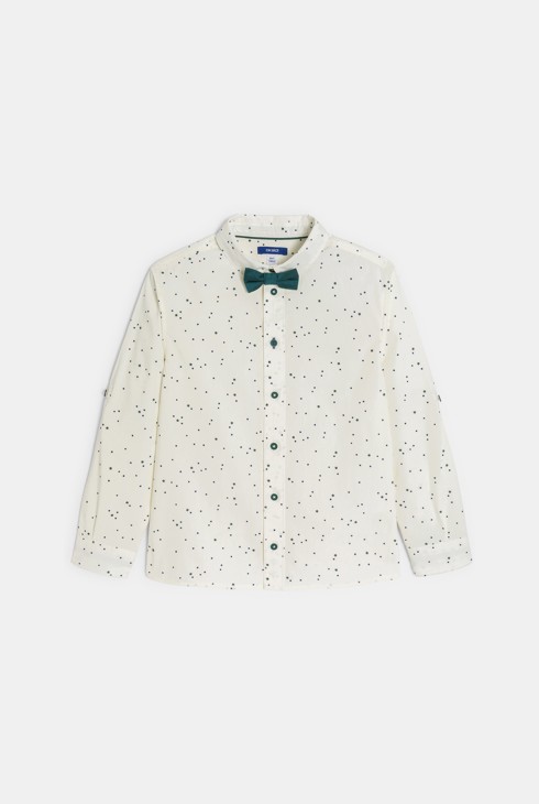 Camicia bianca con motivo stella per Bambino 1