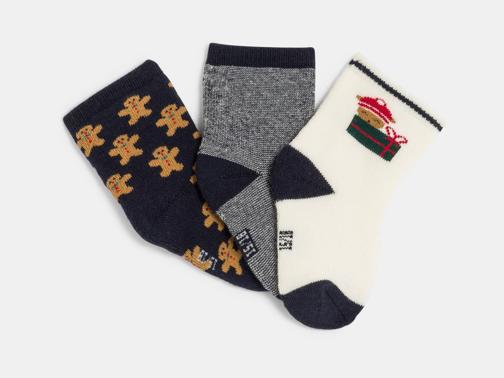 Lot de chaussettes Noël bébé garçon 1