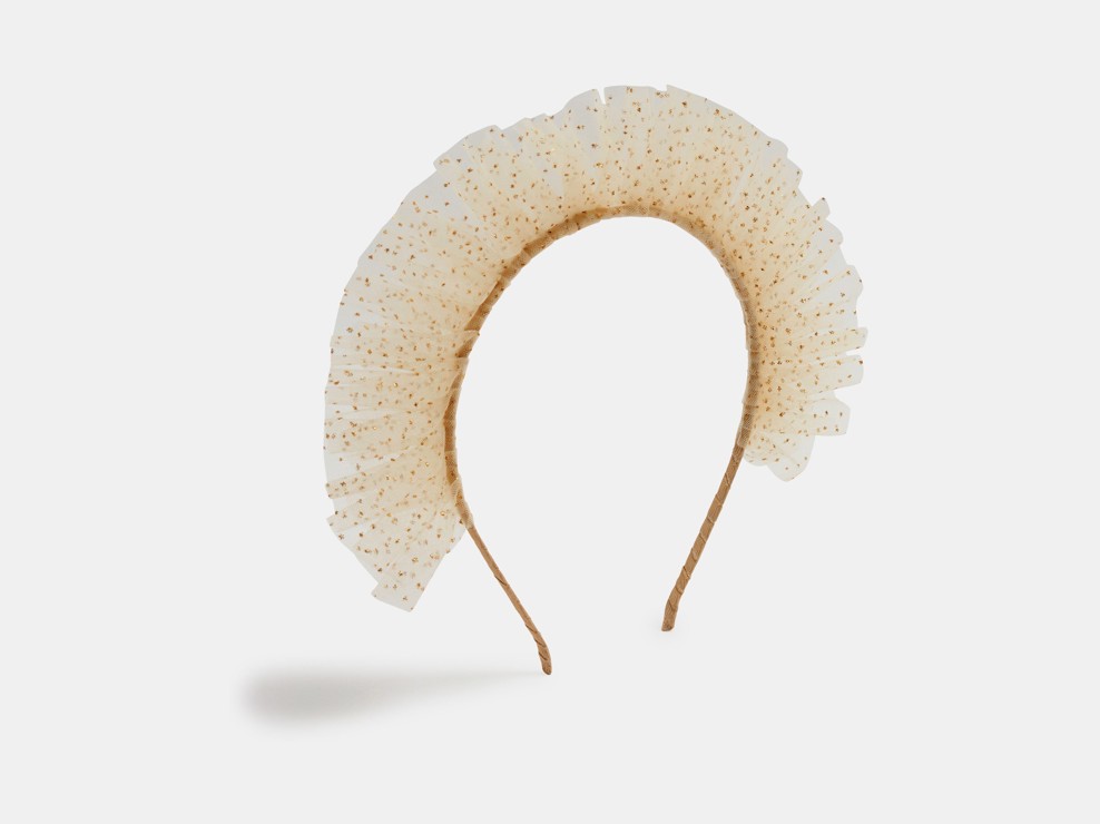 Serre-tête beige Fille 2