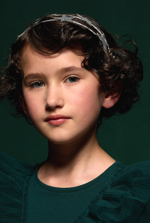 Serre-tête étoile argenté Fille 1