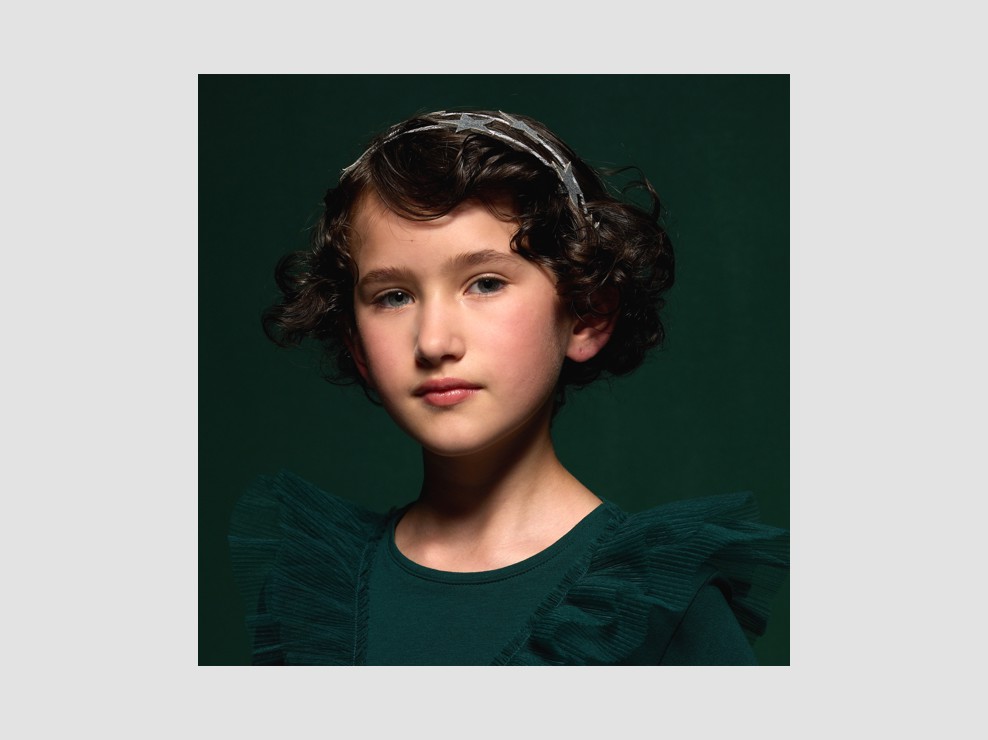 Zilverkleurige diadeem met sterretjes voor meisjes 1