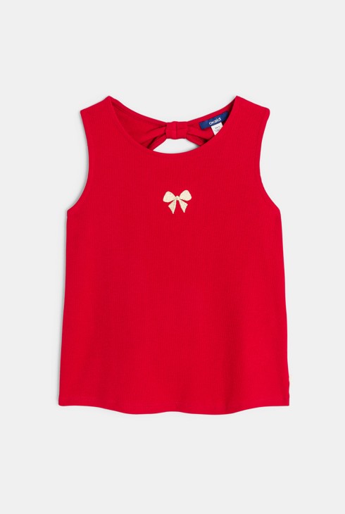 Rotes Tanktop für Mädchen 1