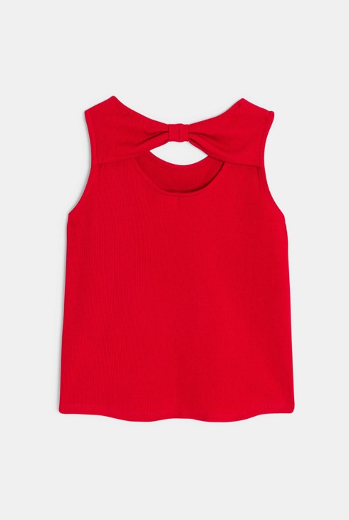 Débardeur rouge Fille 2