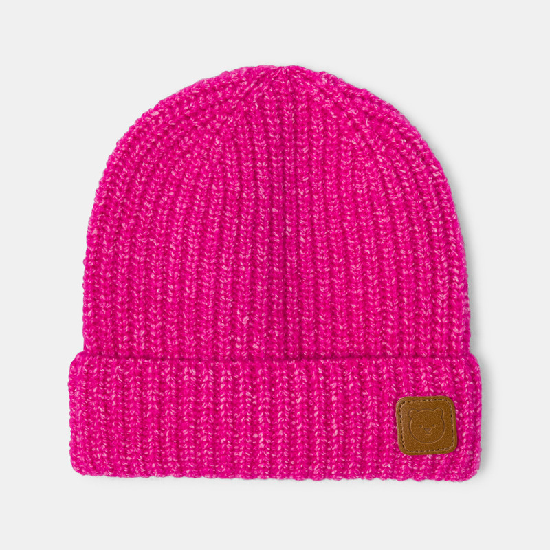 Strickmütze rosa Kleinkind Mädchen