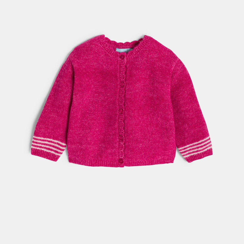 Strickjacke rosa Kleinkind Mädchen