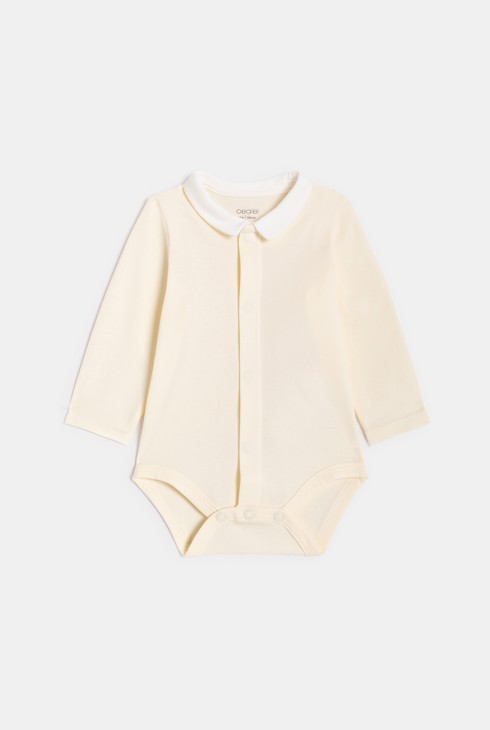 Ensemble 3 pièces beige bébé mixte 2