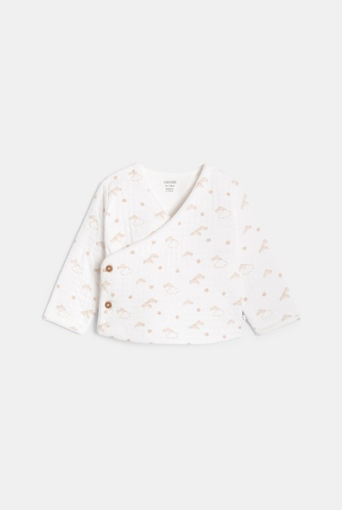 Ensemble 3 pièces beige bébé mixte 2