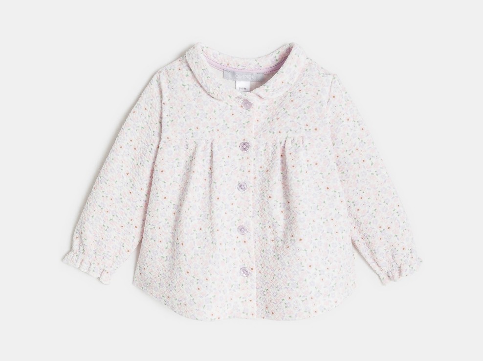 Set mit Blumenmuster, lila, Baby, Mädchen 2