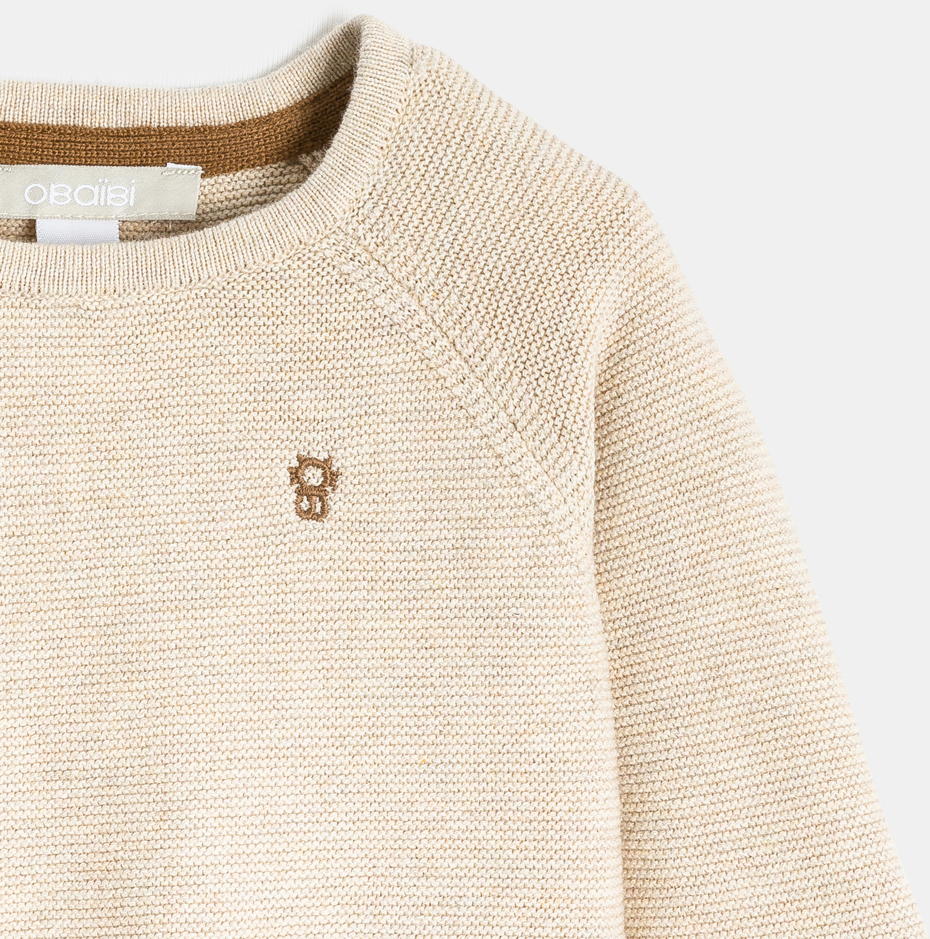 Bustier Strick beige Kleinkind Mädchen Junge Geburt 2