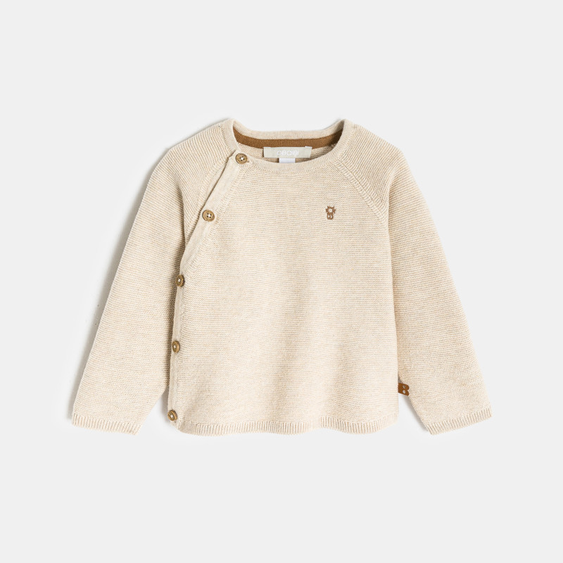 Bustier Strick beige Kleinkind Mädchen Junge Geburt