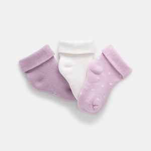 Lot de chaussettes roses bébé fille