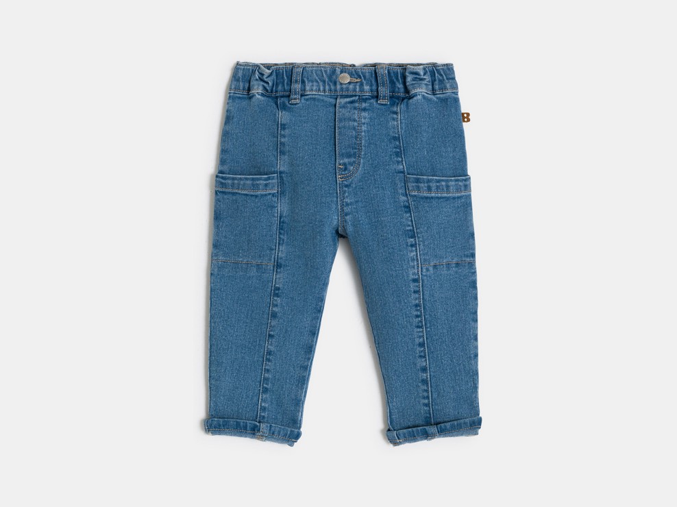 Jeans blau Dehnbund Kleinkind Junge 1