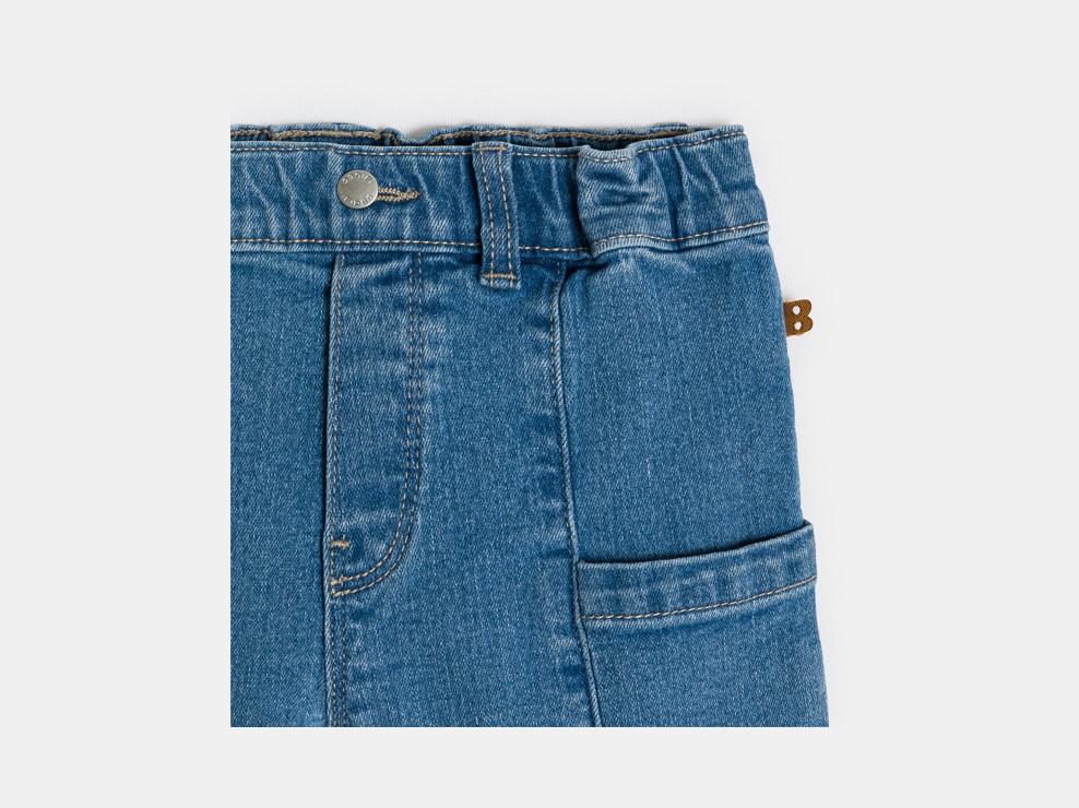Jeans blau Dehnbund Kleinkind Junge 2