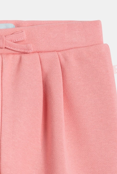 Rosa Hose mit hohem Bund für kleine Mädchen 2