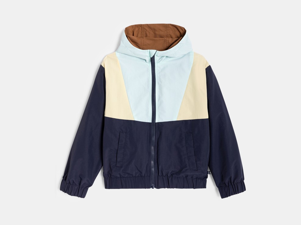 Wendbare Windjacke in Blau für Jungen 1