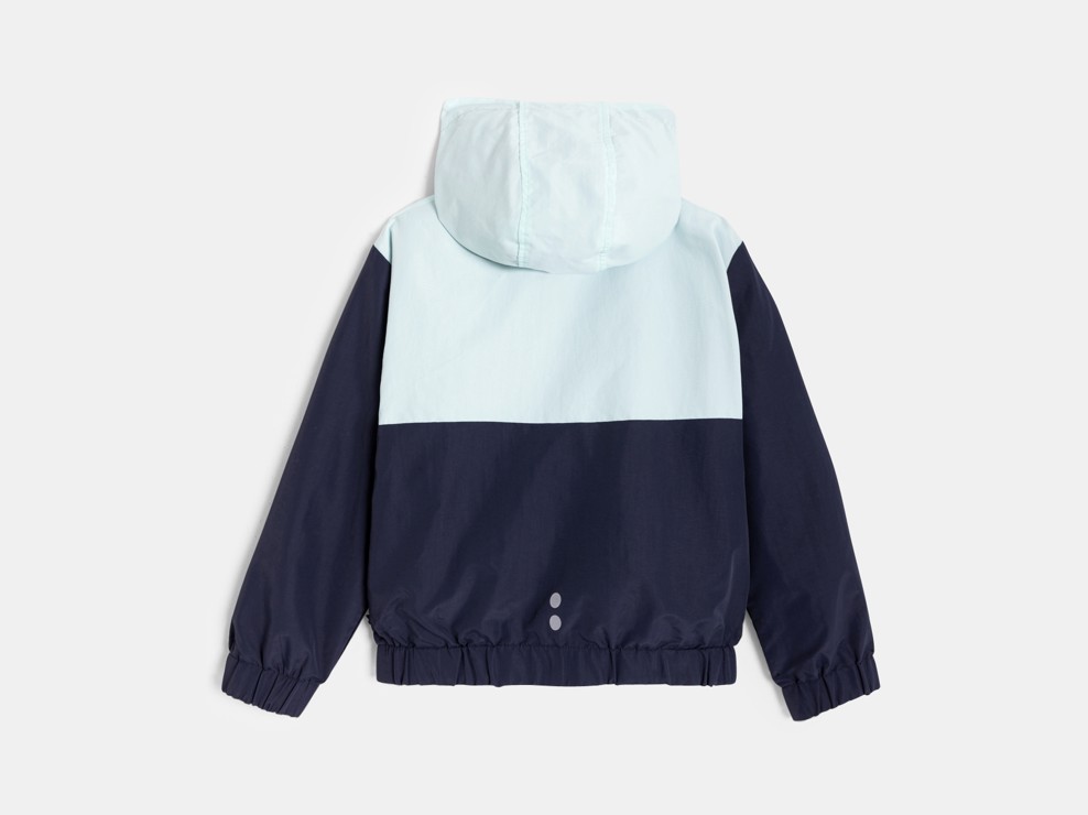 Wendbare Windjacke in Blau für Jungen 2