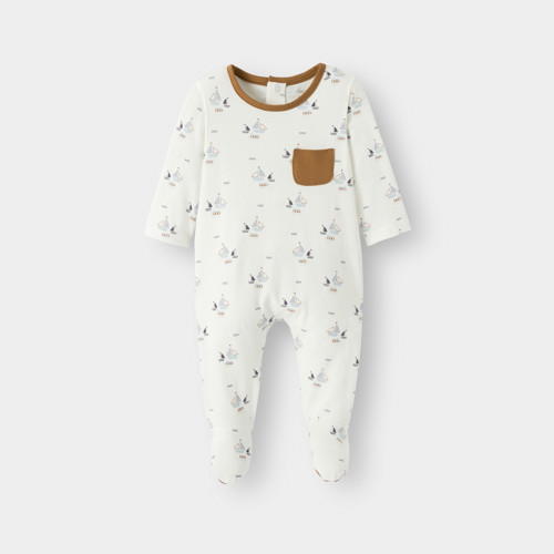 Dors-bien Bateaux Blanc Bébé Garçon - Blanc Écru - 12M - OBAIBI
