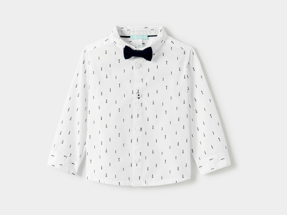 Camicia bianca da neonato 2