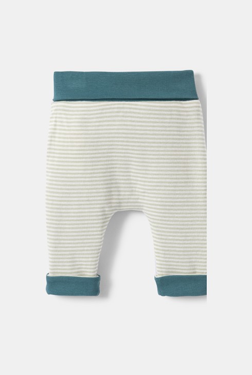 Ensemble vert imprimé bébé garçon 1