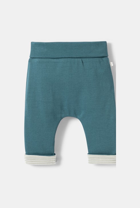 Ensemble vert imprimé bébé garçon 2