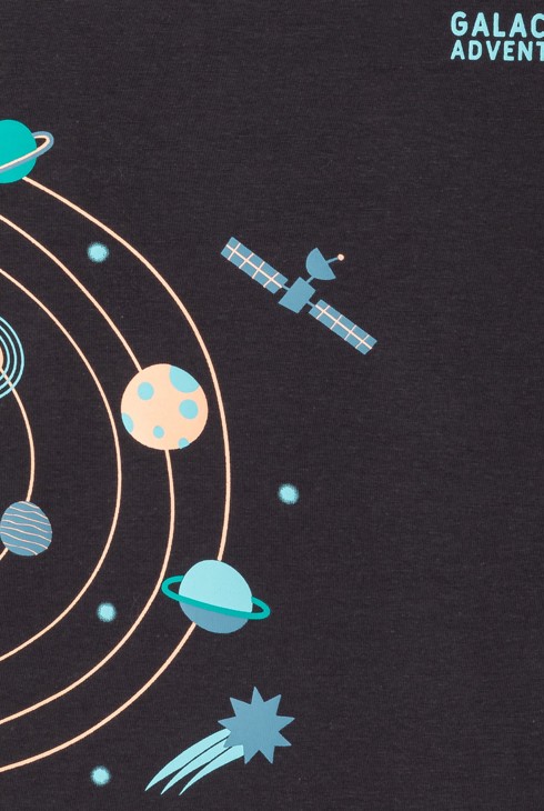 2-teiliger Pyjama mit Weltraummotiv für Jungen 2