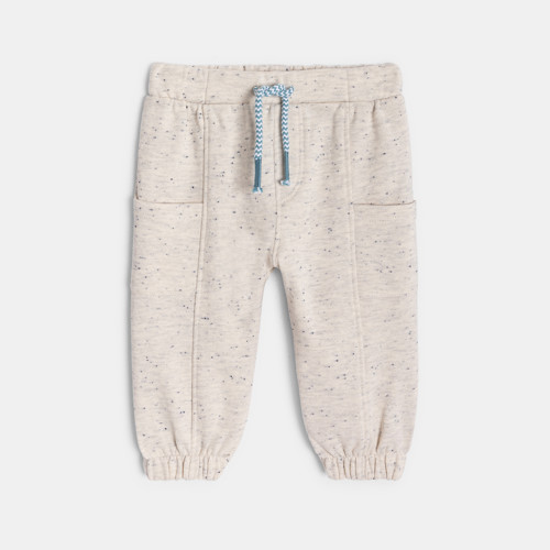 Pantalon De Jogging En Molleton Gris Bébé Garçon - Gris Fumée - 5A - OBAIBI