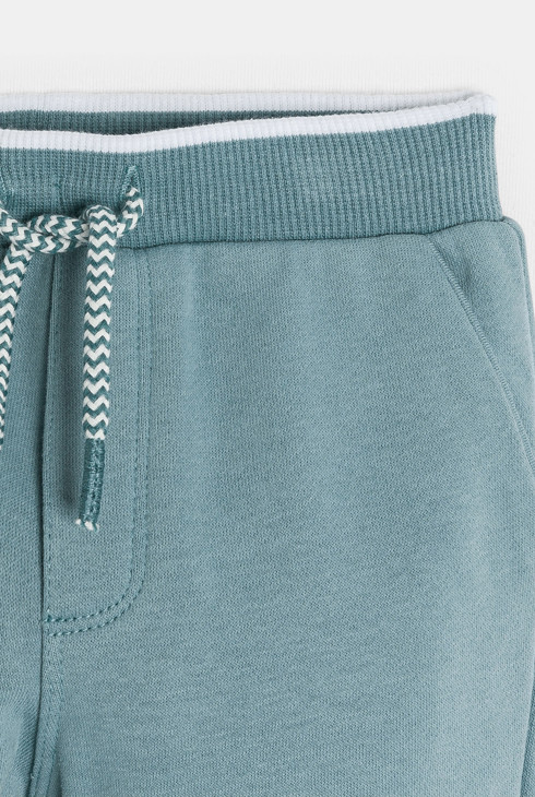 Pantalon de jogging molleton bleu bébé garçon