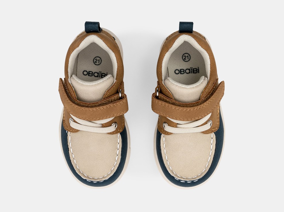 Blauwe bootschoenen voor babyjongens 2