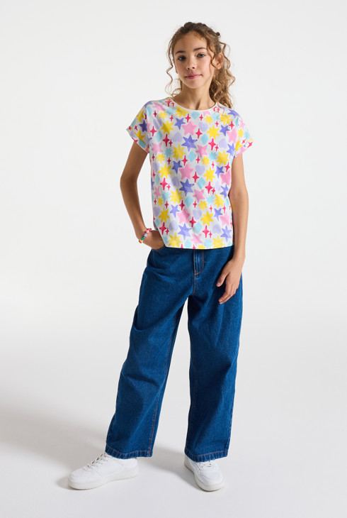 Samarreta estrelles multicolors nena 1