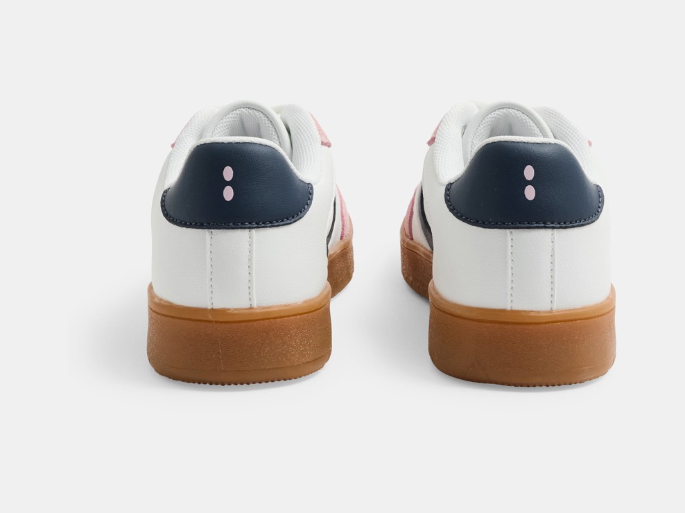 Niedrige Sneakers in Rosa für Mädchen 2