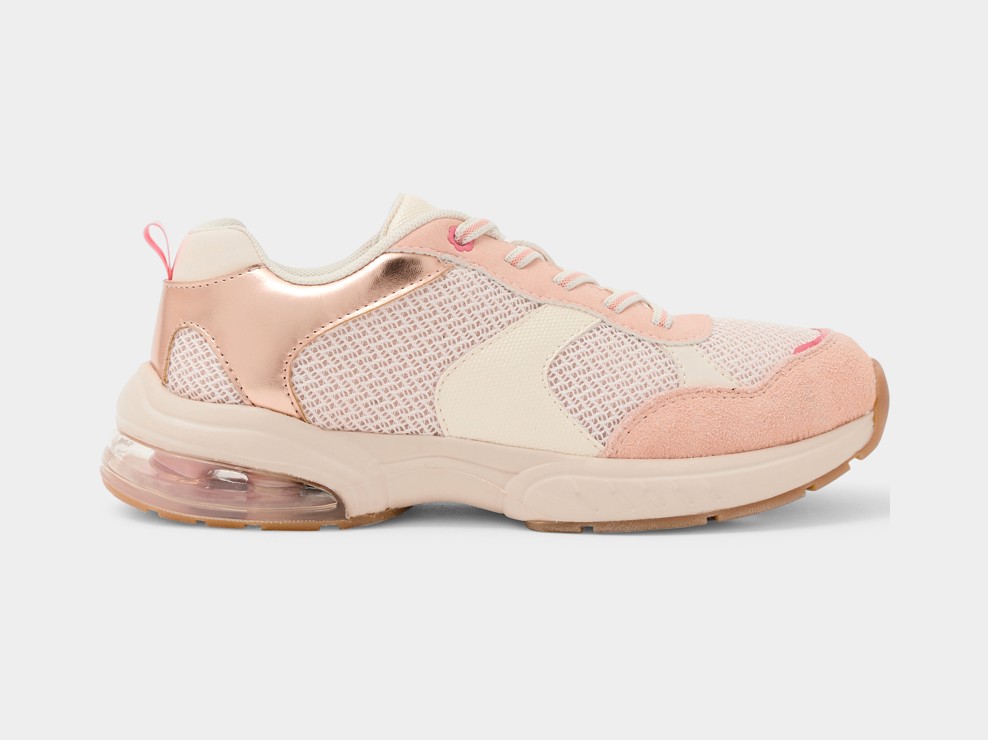 Baskets running roses fille 1