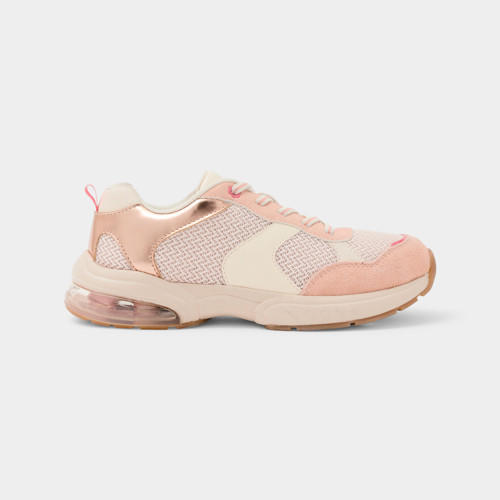 Baskets Running Roses Fille - Rose Litchi - 28 - OKAIDI
