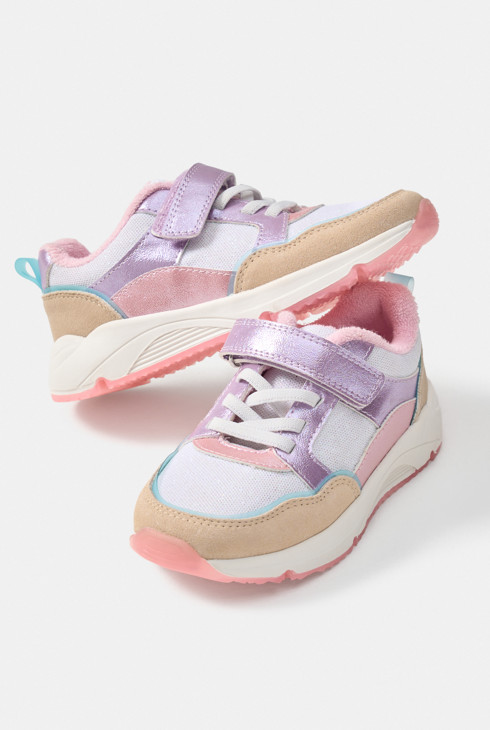 Fioletowe trampki dla dziewczynki 1