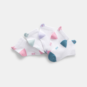 Lot de chaussettes multicolores bébé fille