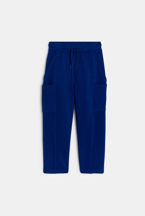 Jogginghose mit Taschen blau Jungen 1