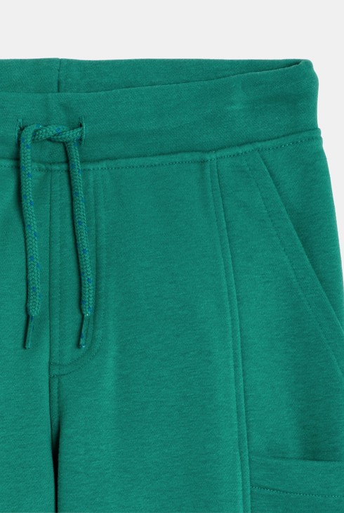 Zelene hlače za jogging s džepovima za dječake 2