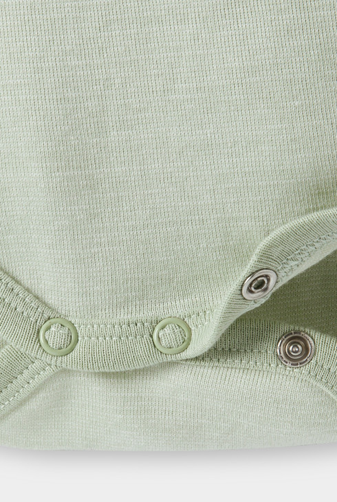 Lot de 3 bodys verts naissance 2