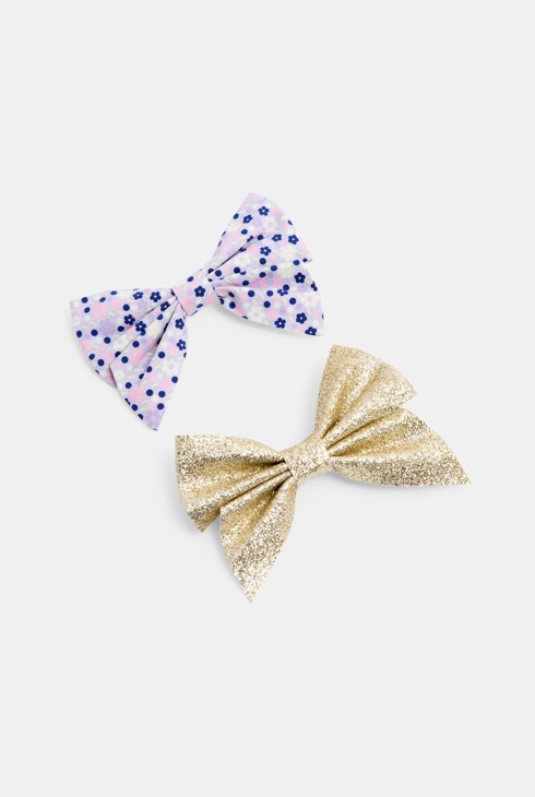 Joc d'agulles de cabells llaços papallona nena 1