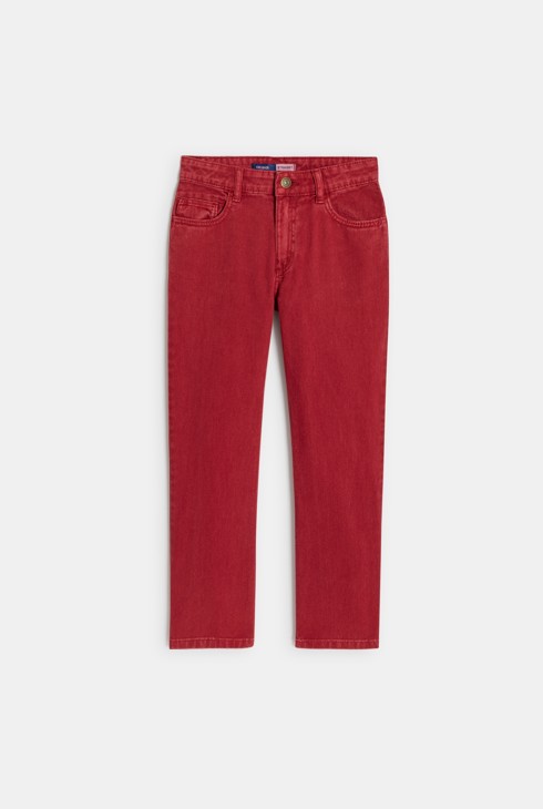 Vaquero regular rojo niño 2