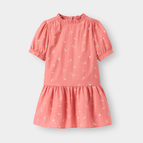 Robe Rose Fille - Rose Oeillet - 12A - OKAIDI