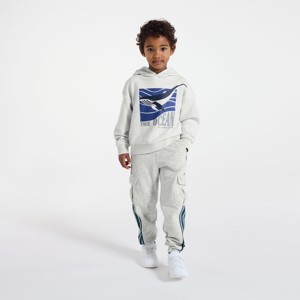 Hoodie Molton grau Jungen