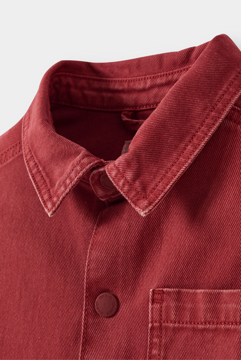 Veste workwear rouge fille