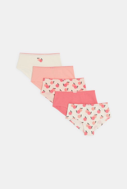 Set bunte Slips Mädchen 1